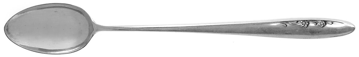 Spring Serenade (Sterling, 1957) Iced Tea Spoon by Lunt Silver-1