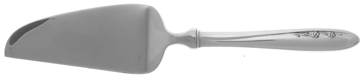 Spring Serenade (Sterling, 1957) Cheese Knife with Stainless Blade by Lunt Silver-1