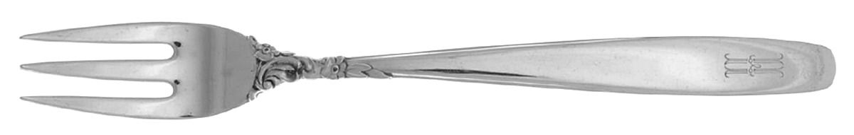 Starfire (Sterling, 1955) Cocktail/Seafood Fork by Lunt Silver-1