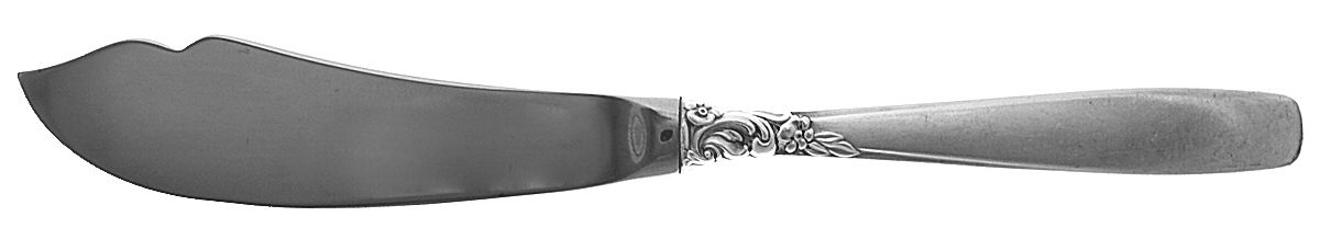 Starfire (Sterling, 1955) Hollow Handle Master Butter Knife by Lunt Silver-1