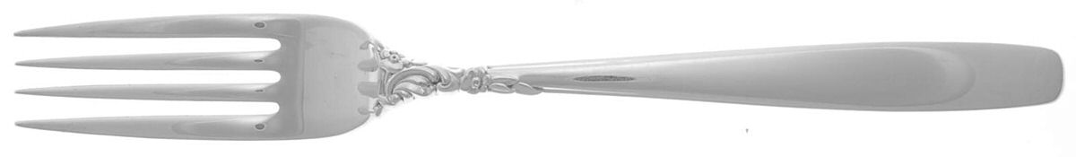 Starfire (Sterling, 1955) Fork by Lunt Silver-1