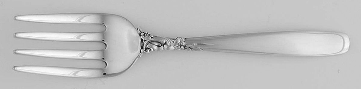 Starfire (Sterling, 1955) Baby Fork by Lunt Silver-1