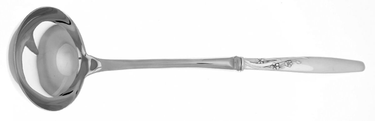 Summer Song (Sterling, 1954) Soup Ladle with Stainless Bowl HC by Lunt Silver-1