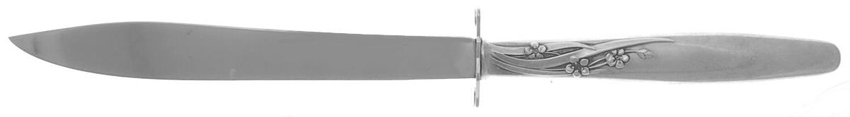 Summer Song (Sterling, 1954) Small Steak Carving Knife with Stainless Blade by Lunt Silver-1