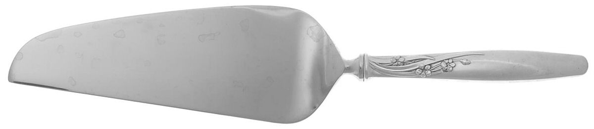 Summer Song (Sterling, 1954) Pie & Cake Server with Stainless Blade by Lunt Silver-1
