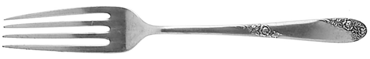Sweetheart Rose (Sterling, 1951) Youth Fork by Lunt Silver-1
