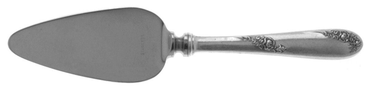 Sweetheart Rose (Sterling, 1951) Cheese Server with Stainless Blade by Lunt Silver-1