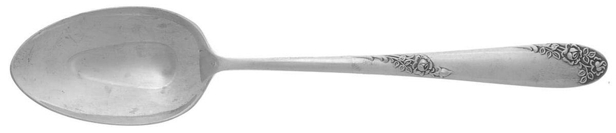 Sweetheart Rose (Sterling, 1951) Teaspoon by Lunt Silver-1
