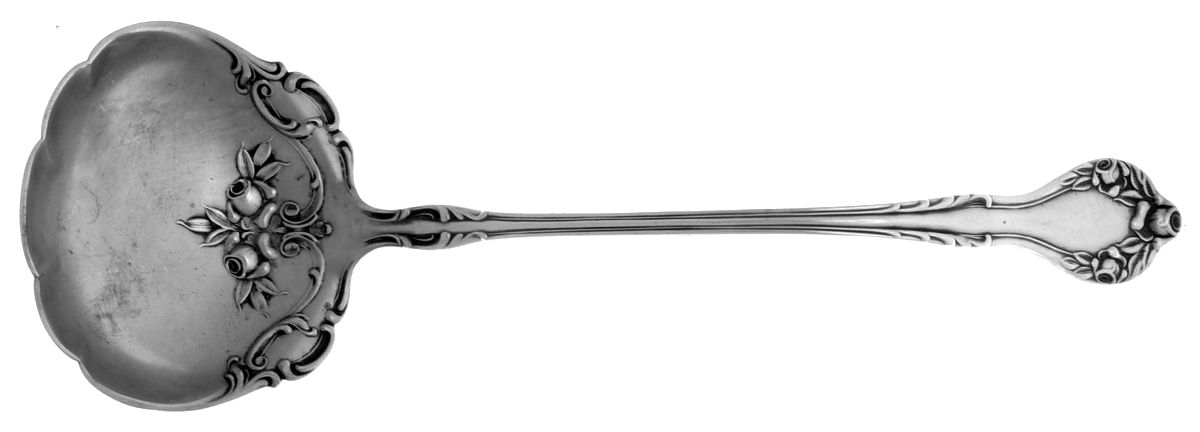 Tudor (Sterling, 1900) Oyster Ladle Solid Piece by Lunt Silver-1