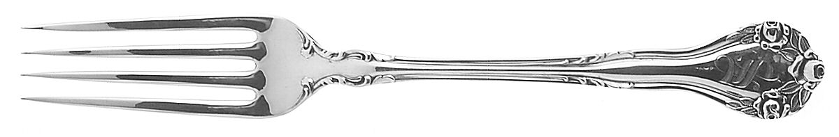 Tudor (Sterling, 1900) Fork by Lunt Silver-1