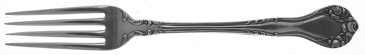 Tudor (Sterling, 1900) Fork by Lunt Silver-1