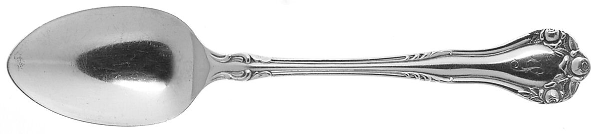 Tudor (Sterling, 1900) Monogram Five O'Clock Teaspoon by Lunt Silver-1