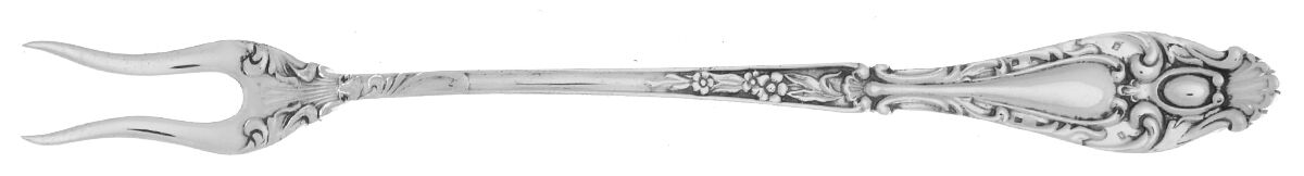 Verona (Sterling, 1894) Monogram Oyster Fork by Lunt Silver-1