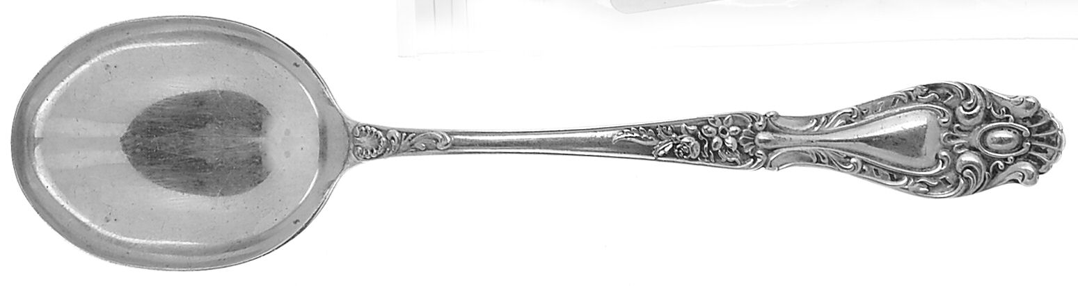 Verona (Sterling, 1894) Round Bowl Soup Spoon (Gumbo) by Lunt Silver-1