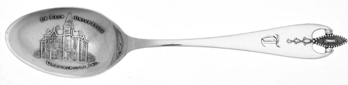 Virginia (Sterling, 1910) Souvenir Spoon (Teaspoon) by Lunt Silver-1