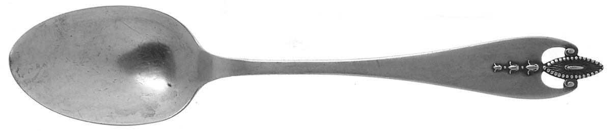 Virginia (Sterling, 1910) Dessert/Oval Soup Spoon by Lunt Silver-1