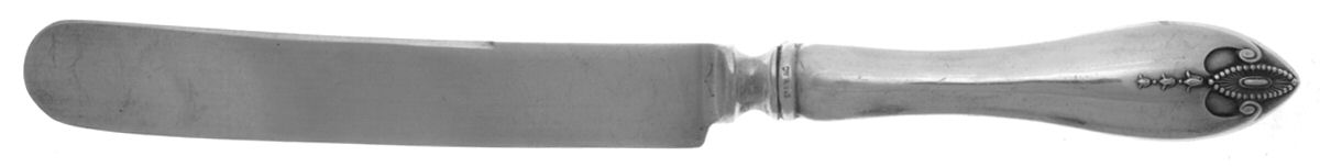 Virginia (Sterling, 1910) Old French Hollow Knife with Bolster by Lunt Silver-1