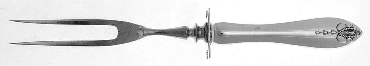 Virginia (Sterling, 1910) Individual Silverplate Prong Bird Fork by Lunt Silver-1