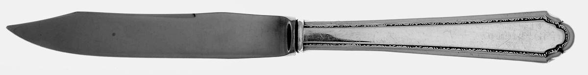 William & Mary (Sterling, 1921, No Monos) Individual Fruit Knife with Stainless Blade by Lunt Silver-1