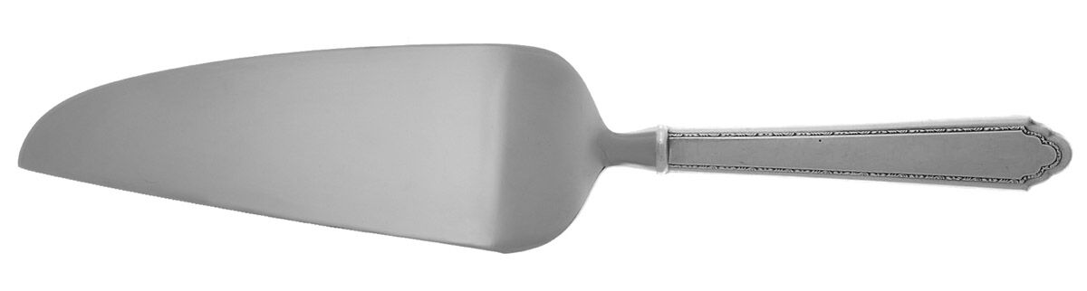 William & Mary (Sterling, 1921, No Monos) Pie and Cake Server with Stainless Blade HC by Lunt Silver-1