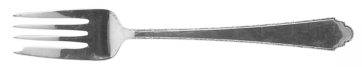 William & Mary (Sterling, 1921, No Monos) Salad Fork (Place Size) by Lunt Silver-1