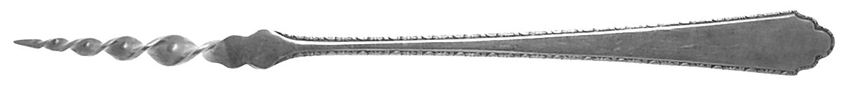 William & Mary (Sterling, 1921, No Monos) 1 Twisted Tine Butter Pick by Lunt Silver-1