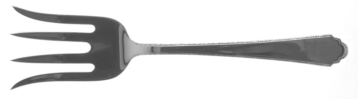 William & Mary (Sterling, 1921, No Monos) Small Chipped Beef Fork by Lunt Silver-1
