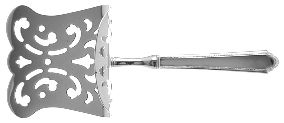 William & Mary (Sterling, 1921, No Monos) Hollow Asparagus Server with Silverplate Hood by Lunt Silver-1