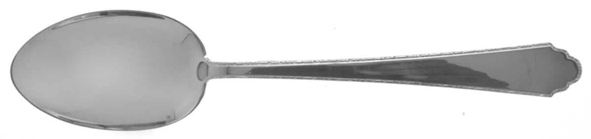 William & Mary (Sterling, 1921, No Monos) Dessert/Oval Soup Spoon by Lunt Silver-1