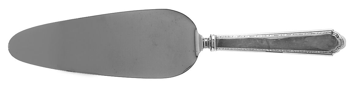 William & Mary (Sterling, 1921, No Monos) Pie Server with Stainless Blade by Lunt Silver-1