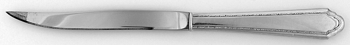 William & Mary (Sterling, 1921, No Monos) Individual Steak Knife Hollow Handle by Lunt Silver-1
