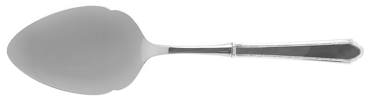 William & Mary (Sterling, 1921, No Monos) Server-Pastry/Stainless Blade by Lunt Silver-1