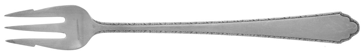 William & Mary (Sterling, 1921, No Monos) Short Handle Pickle/Olive Fork by Lunt Silver-1