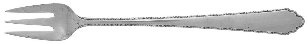 William & Mary (Sterling, 1921, No Monos) Cocktail/Seafood Fork by Lunt Silver-1