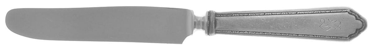 William & Mary (Sterling, 1921, No Monos) Baby Knife with Stainless Blade by Lunt Silver-1