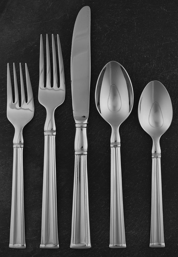 Andorra (Stainless) 5 Piece Place Setting by Lenox-1
