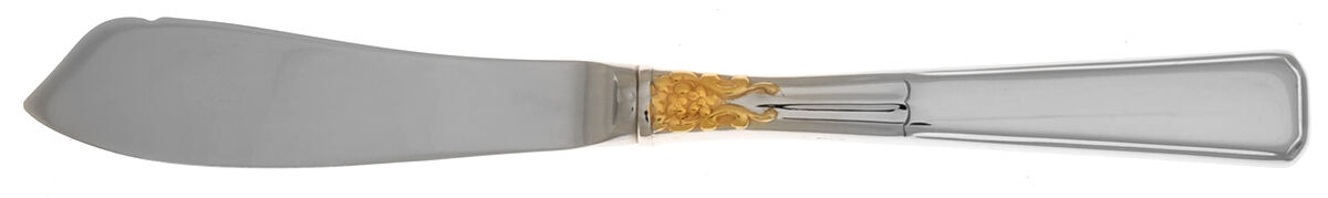 Autumn Gold (Stainless) Hollow Handle Master Butter Knife by Lenox-1