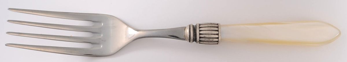 Perlage (Stainless) Solid Serving Fork by Lenox-1