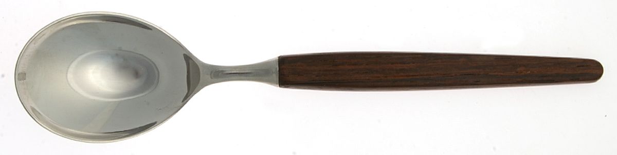 LUD4 (Stainless) Place/Oval Soup Spoon by Lundtofte-1