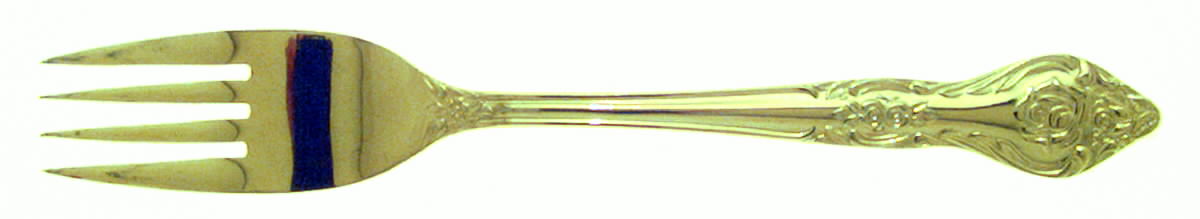 King's Inn (Gold Electroplate) Fork by Lifetime-1