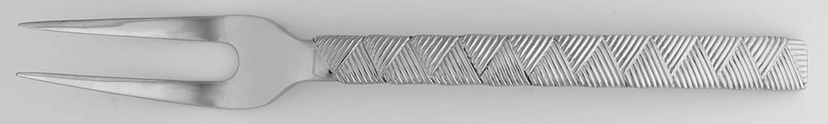Cairo (Stainless) Large Solid Cold Meat Serving Fork by Ralph Lauren Flatware-1