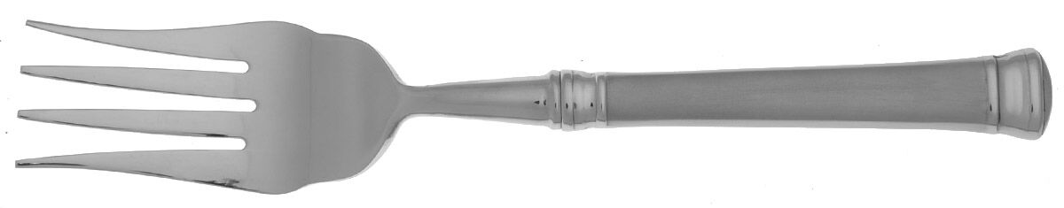 Eternal Frosted (Stainless) Cold Meat Fork Large, Stainless Tines HC by Lenox-1