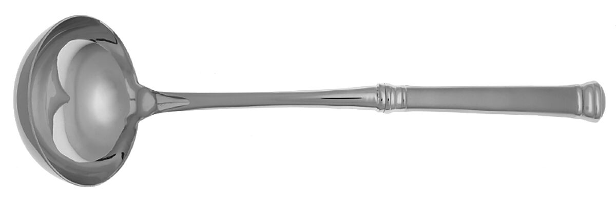 Eternal Frosted (Stainless) Soup Ladle with Stainless Bowl HC by Lenox-1