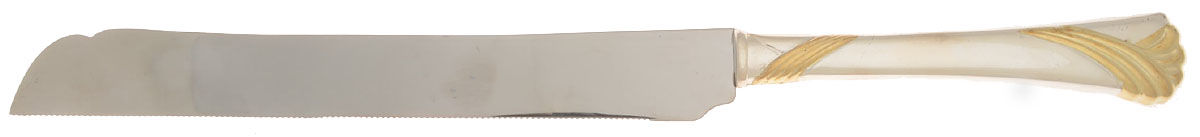 Kelly Gold (Silverplate) Cake Slicer with Stainless Blade by Lenox-1