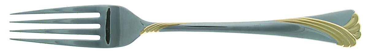 Kelly Gold (Silverplate) Fork by Lenox-1