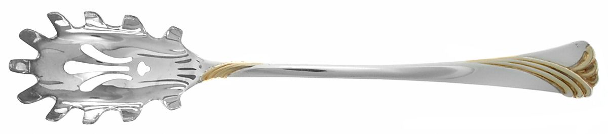 Kelly Gold (Silverplate) Solid Pasta Server by Lenox-1