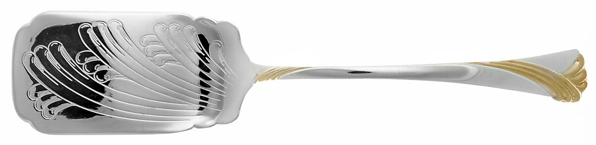 Kelly Gold (Silverplate) Lasagna Server with Stainless Blade by Lenox-1