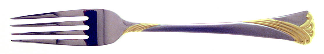 Kelly Gold Frosted (Stainless) Fork by Lenox-1