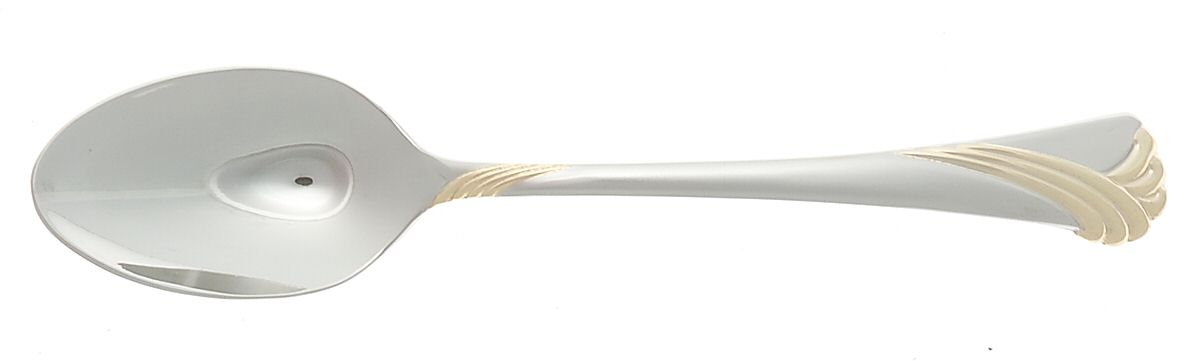 Kelly Gold Frosted (Stainless) Teaspoon by Lenox-1