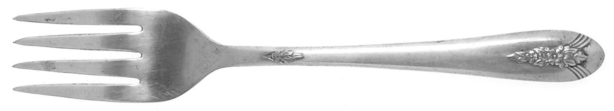 LDA1 (SILVERPLATE) Individual Salad Fork by Lady Anne-1